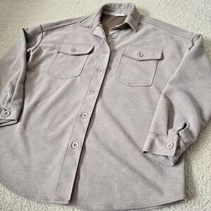 Lightweight Button Down Shacket